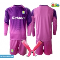 Aston Villa Keeper Tredjedraktsett Barn 2025-26 Langermet (+ Korte bukser)